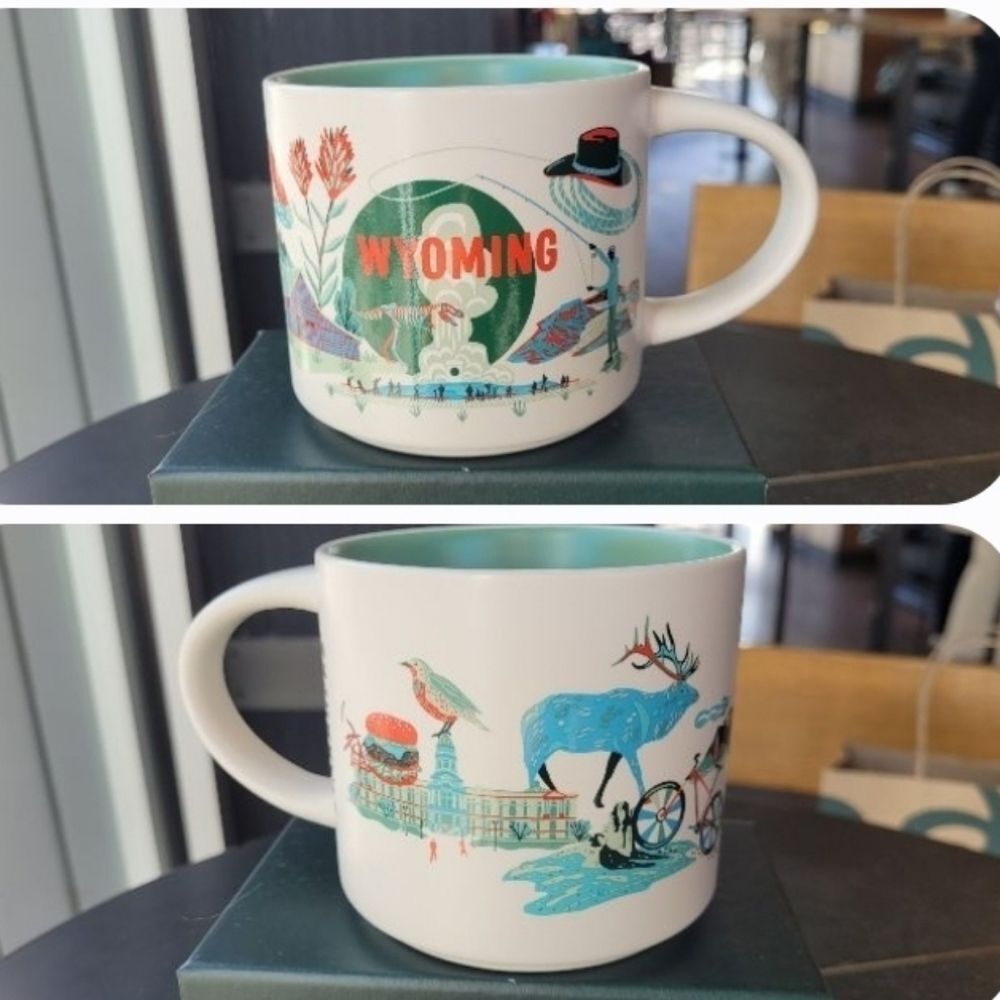 Starbucks NEW 2024 Release Discovery Series WYOMING  14oz Mug - Picture 4 of 6